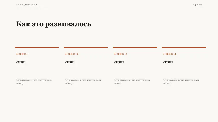 Слайд 4: Как это развивалось