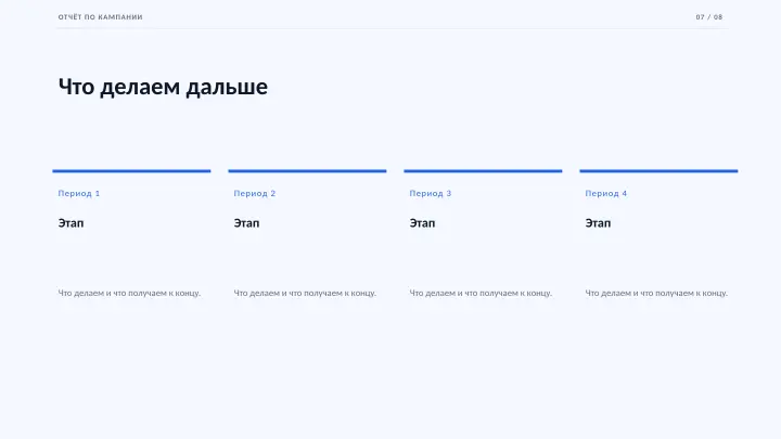 Слайд 7: Что делаем дальше