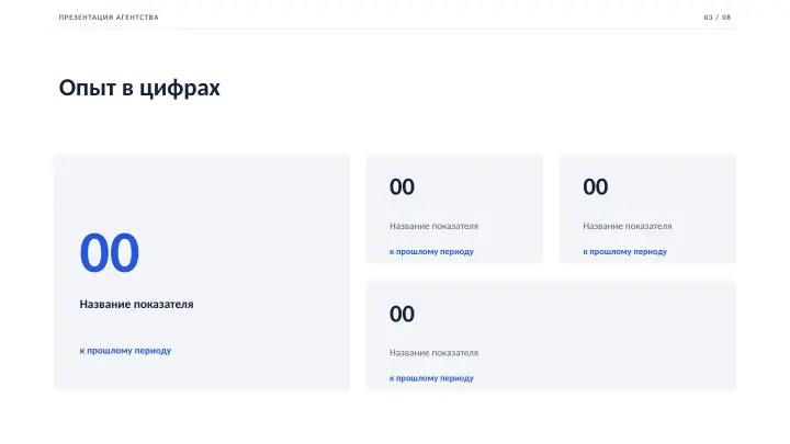Слайд 3: Опыт в цифрах