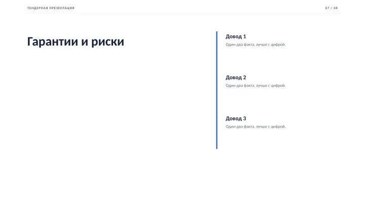 Слайд 7: Гарантии и риски
