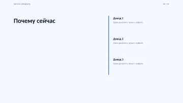 Запуск продукта, оформление «Строгий»: слайд 2