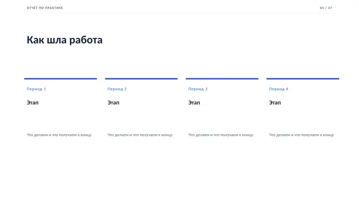 Слайд 4: Как шла работа